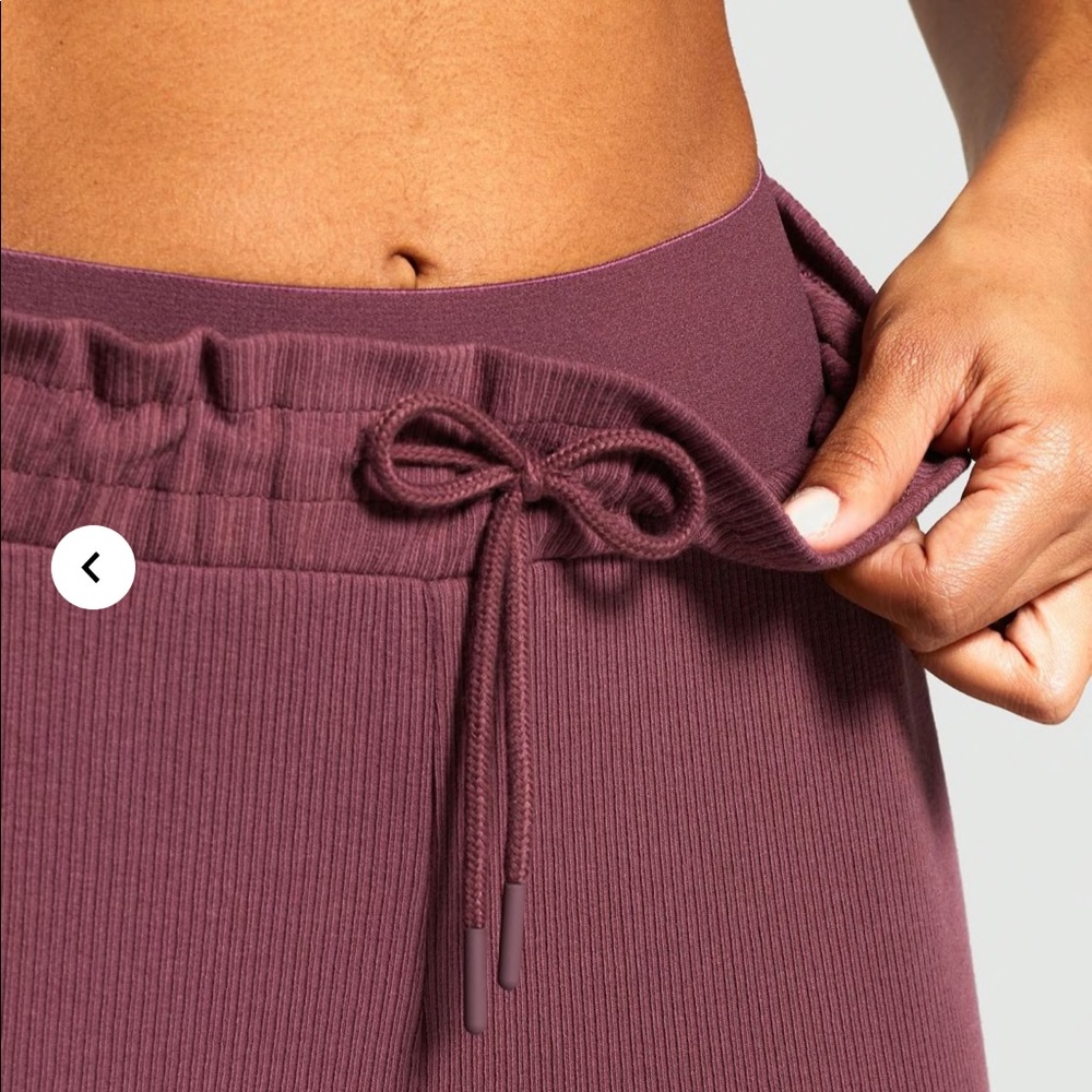 Gymshark Small Set Studio Ribbed WildBerry New - Picture 8 of 11